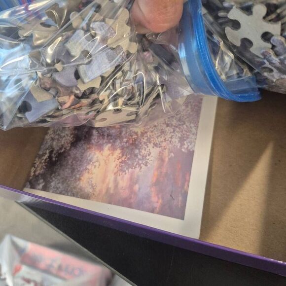 Thomas Kinkade Ceaco Christmas at Gingerbread Cottage 1000 pc Jigsaw Puzzle - Picture 10 of 10